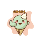 Chibi Ice Cream Friends（個別スタンプ：14）