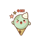 Chibi Ice Cream Friends（個別スタンプ：27）