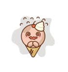 Chibi Ice Cream Friends（個別スタンプ：36）