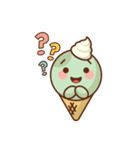 Chibi Ice Cream Friends（個別スタンプ：40）