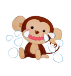小さな猿の笑顔（個別スタンプ：29）