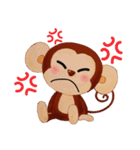小さな猿の笑顔（個別スタンプ：37）
