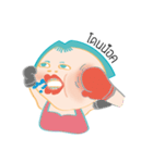 Be Happy Girl（個別スタンプ：6）