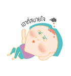 Be Happy Girl（個別スタンプ：7）