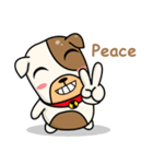 Hideo the Bulldog（個別スタンプ：25）