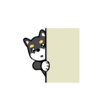 My Lovely Black Shiba（個別スタンプ：23）