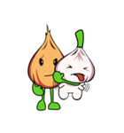 Onion ＆ Garlic（個別スタンプ：1）