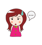 happy girl v1（個別スタンプ：20）