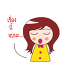 happy girl v1（個別スタンプ：28）