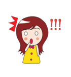 happy girl v1（個別スタンプ：39）