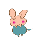 cute rabbit for u（個別スタンプ：16）