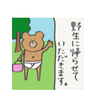 クマくまクマ（個別スタンプ：38）