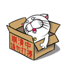 Stupid Fat White Cat 2（個別スタンプ：9）