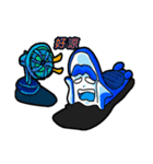 Drag pull brother irritability vexatious（個別スタンプ：21）