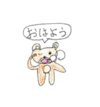 可愛いクマさんスタンプ（個別スタンプ：1）