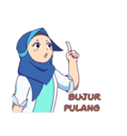 Banjar Hijab（個別スタンプ：1）