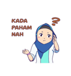 Banjar Hijab（個別スタンプ：22）