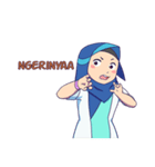 Banjar Hijab（個別スタンプ：38）