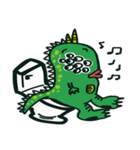 Green DEX's life（個別スタンプ：15）