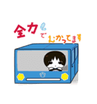 ちゃいろ と しろくろのねこ（個別スタンプ：9）