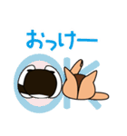 ちゃいろ と しろくろのねこ（個別スタンプ：10）