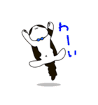 ちゃいろ と しろくろのねこ（個別スタンプ：13）