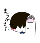 ちゃいろ と しろくろのねこ（個別スタンプ：30）