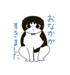 ちゃいろ と しろくろのねこ（個別スタンプ：38）