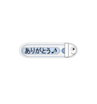 ★動く★ 日本便器 和式トイレ 吹き出し（個別スタンプ：15）