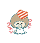 カラフルな女の子と星（個別スタンプ：23）