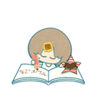 カラフルな女の子と星（個別スタンプ：32）