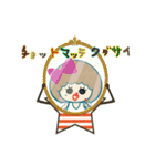 カラフルな女の子と星（個別スタンプ：40）