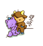 Wolfy's illustrated life part2（個別スタンプ：21）