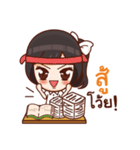 Cute Thai Student（個別スタンプ：4）