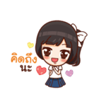 Cute Thai Student（個別スタンプ：6）
