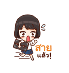 Cute Thai Student（個別スタンプ：22）