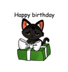 Kurofu cat（個別スタンプ：7）