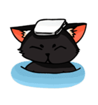 Kurofu cat（個別スタンプ：21）