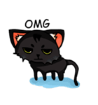 Kurofu cat（個別スタンプ：22）