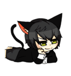 Kurofu cat（個別スタンプ：40）