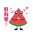 Little Watermelon again（個別スタンプ：17）