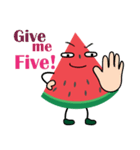 Little Watermelon again（個別スタンプ：34）