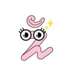 一文字かな子（個別スタンプ：9）