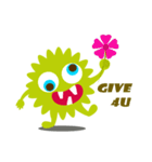 Boo Boo Thorny Monster（個別スタンプ：2）