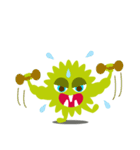 Boo Boo Thorny Monster（個別スタンプ：35）