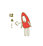 赤いトンガリさん2（個別スタンプ：13）