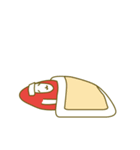 赤いトンガリさん2（個別スタンプ：17）