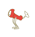 赤いトンガリさん2（個別スタンプ：36）