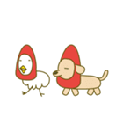 赤いトンガリさん2（個別スタンプ：39）