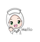 Lovely Muslimah Nurse（個別スタンプ：1）